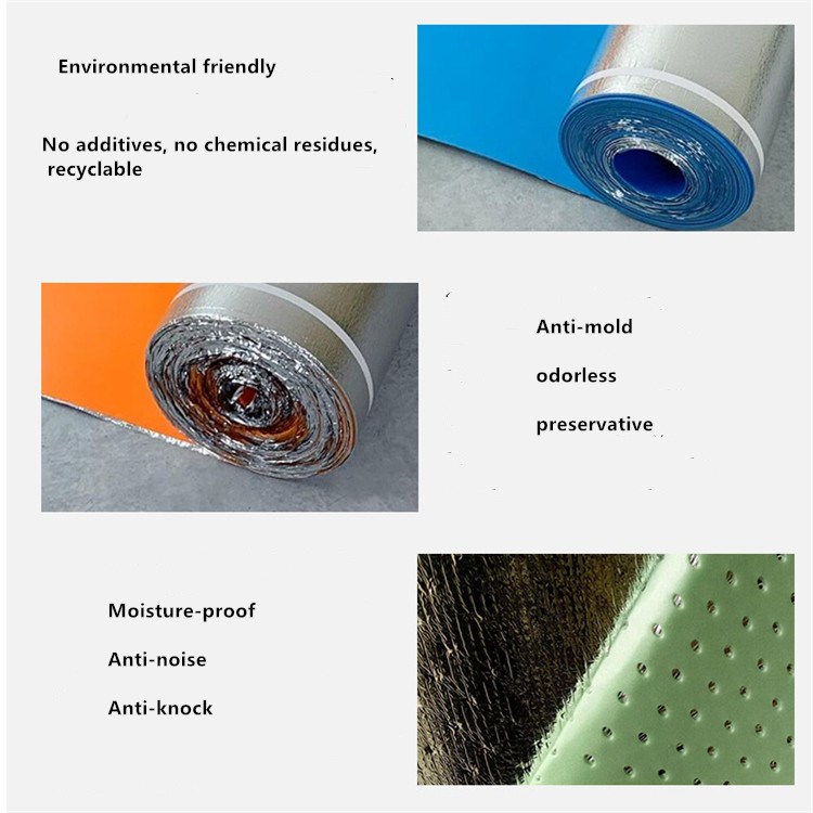 2020 Hot Sale EPE EVA IXPE  Foam Underlay for LVT SPC Flooring